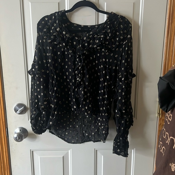 Black and gold blouse from Next - Picture 1 of 4